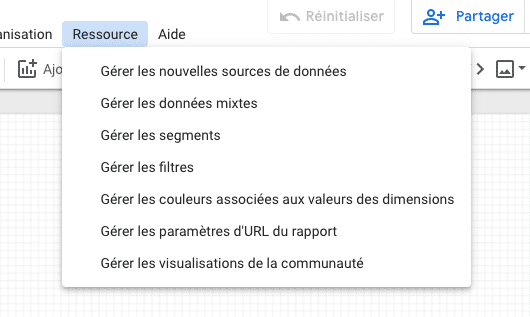 Add data source screen